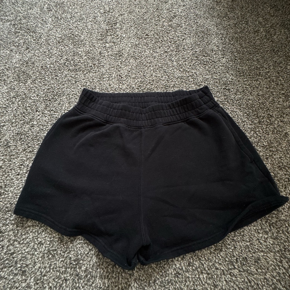 Hollister Black Athletic Shorts Elastic Waistband